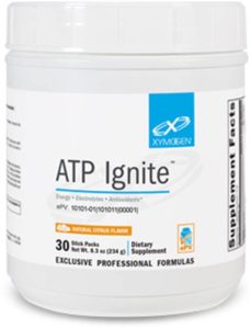 ATP Ignite supplement tub, natural citrus flavor